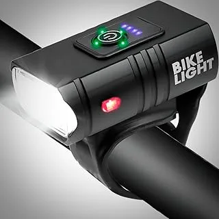 Farol Para Bike 2 Leds T6 Potente Recarregável