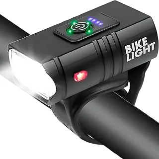 Lanterna Bike Farol Luz com 2 Led T6 Potente