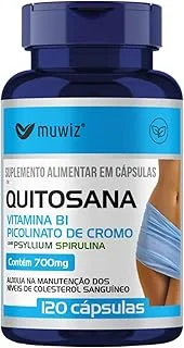 Quitosana Spirulina Psylium E Beringela Muwiz