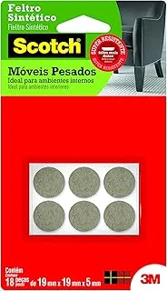 3M Scotch Móveis Pesados Redondo