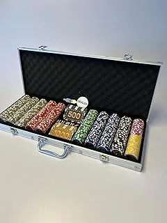 Maleta de Poker Profissional 500 Fichas