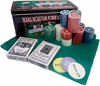 Jogo de Lata Poker Texas Hold’Em