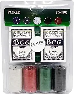 Kit Poker 100 Fichas com Toalha