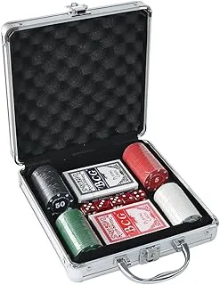 Maleta de Poker 100 Fichas Compacta