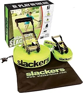 Slackers Conjunto Clássico Slackline Verde