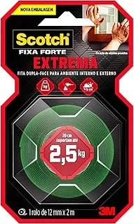 Scotch 3M Fixa Forte 12mm