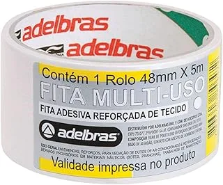 Adelbras Silver Tape Branca 5m