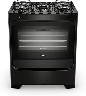 Fogão Consul Mesa de Vidro CFS5VBE