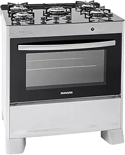 Fogão Suggar Neo Glass Prata