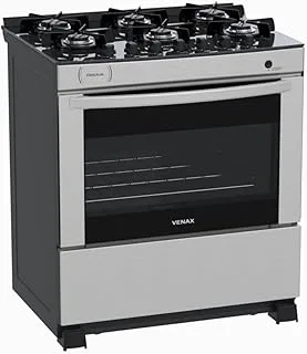 Fogão Venax Delplus Vitreo Inox