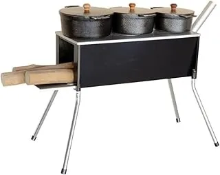 Fogão 2 em 1 Churrasqueira Portátil