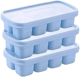 Kit 3 Formas Cristal 24 Cubos