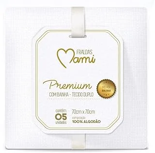 Fralda Premium Mami C/ Bainha