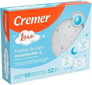 Cremer Fralda Luxo Estampa Masculina