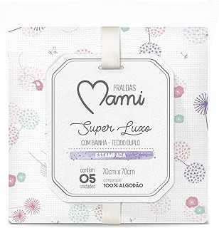 Papi Textil Fralda Super Luxo Mami Estampada