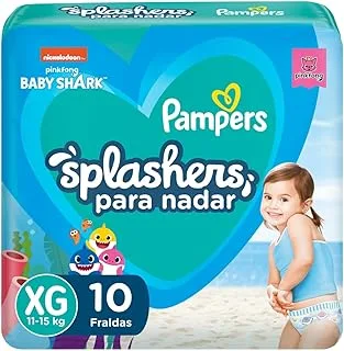 Pampers Splashers Tamanho XG