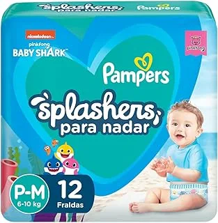 Pampers Splashers Tamanho P-M