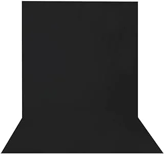 Fundo Infinito Preto Tecido Poliéster