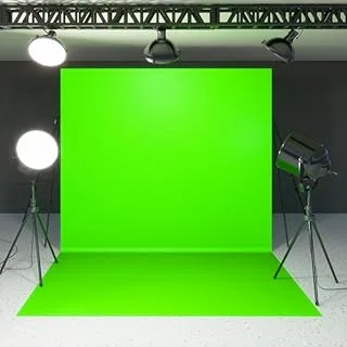 Fundo Chroma Key Verde Limão Básico