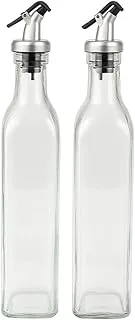 Kit Galheteiro De Vidro 2 Peças 500ml