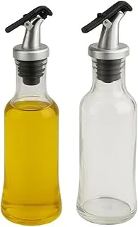 Kit 2 Galheteiros Vidro Bico Dosador