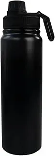 Garrafa Térmica 800ml Isolamento Inox Preto