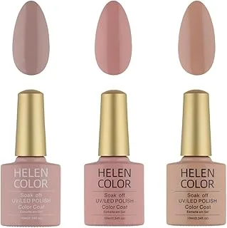 Helen Color Kit 3 Esmaltes em Gel