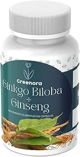 Ginkgo Biloba + Ginseng 60 Cápsulas Greenora