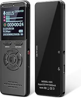 Gravador Voz 64GB Tela Colorida