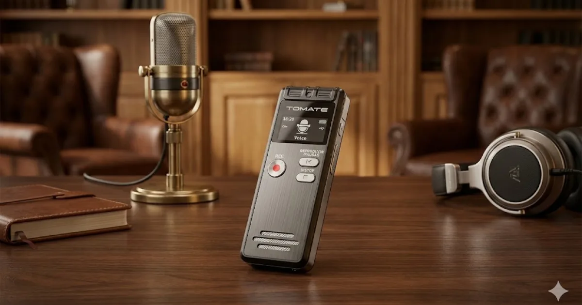 Melhor gravador de voz digital: Os 10 melhores em 2026