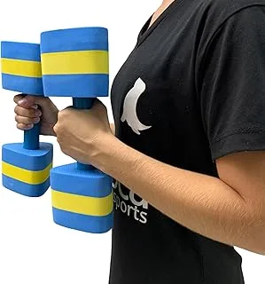 Par Halteres Hidroginástica Natação Hidroterapia Em Eva Df1092 M