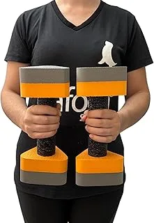 Par De Halteres Hidroginástica Em Eva Df4011-Cz