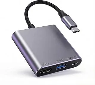 Adaptador 3 em 1 Compacto