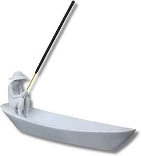 Incensário Pescador Barco