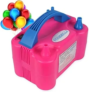 Inflador Compressor de Balão 2 Bicos (Rosa)