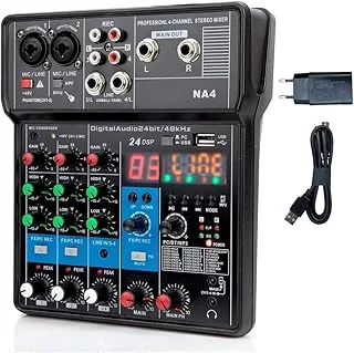 Na4 Mixer de Áudio Profissional