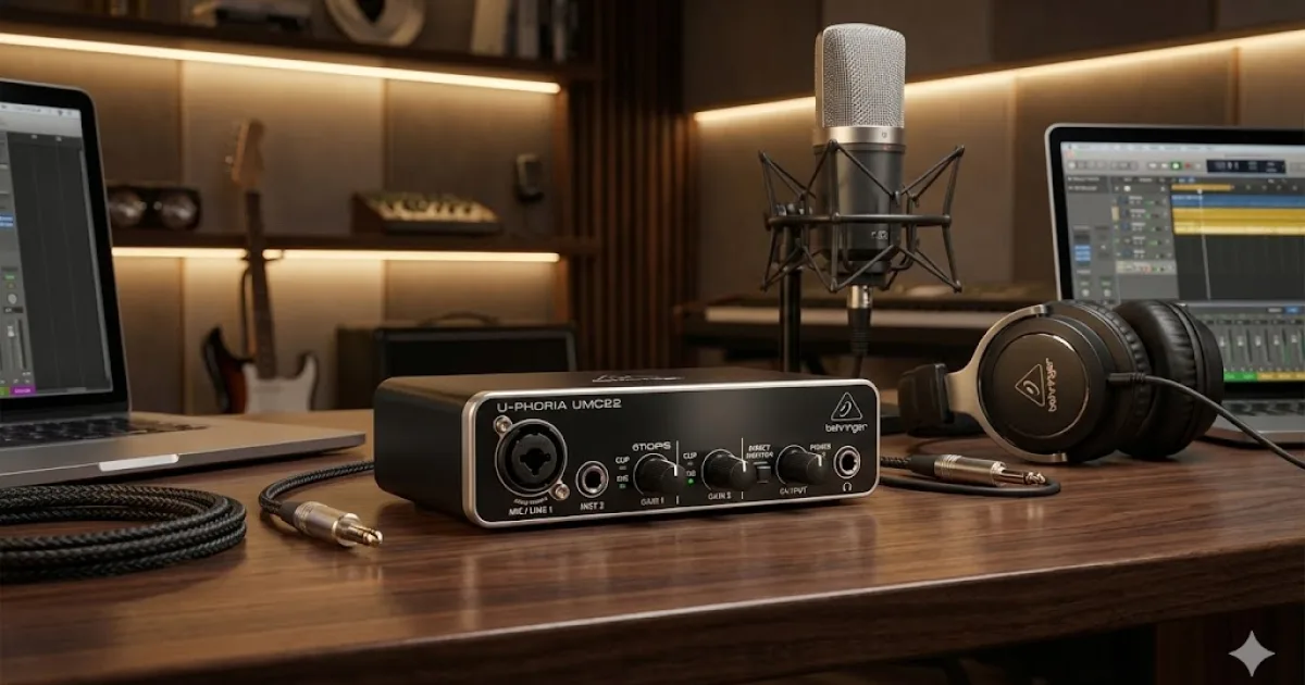 Melhor interface de áudio: As 10 melhores em 2026