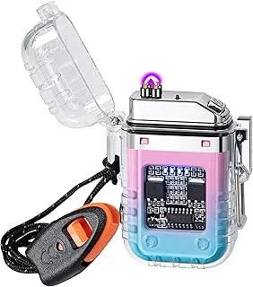 Isqueiro Arco Duplo com Lanterna