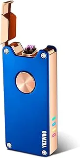 Yozwoo Isqueiro Arco Duplo Azul