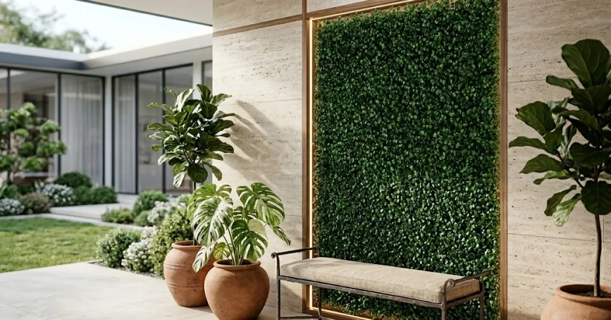Melhor jardim vertical artificial: Os 10 melhores em 2026
