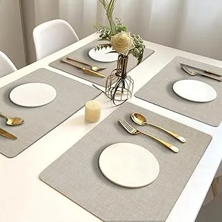 Jogo Americano Napoli Bege PVC