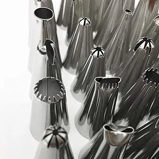 Kit 48 Peças Bico De Confeiteiro Inox