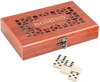 Dominó com Estojo de Madeira