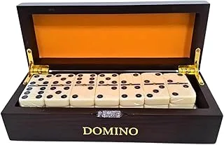 Dominó Luxo Caixa Madeira