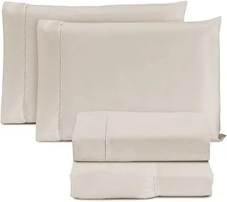 Jogo Percal 400 Fios Ponto Palito Palha