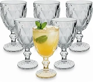 Jogo Taças Vidro Diamond 340ml