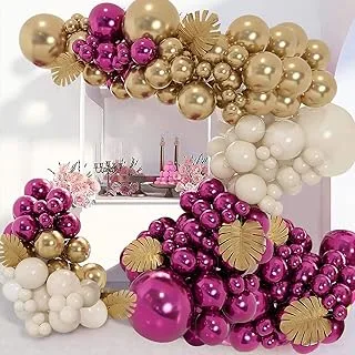 Kit 127 Pçs Arco Desconstruido Dourado