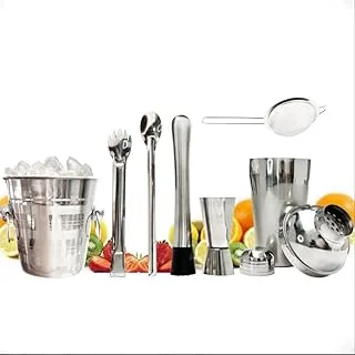 Kit Caipirinha Profissional 7 Peças Coqueteleira 500ml