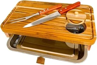 Kit Churrasco com Tábua Gaveta