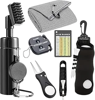 Kit de Acessórios de Golfe 7 Peças